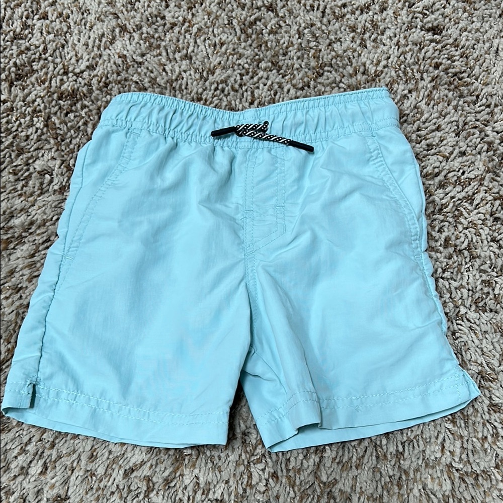Art Class Aqua Mesh-Lined boys swim trunks, size XS